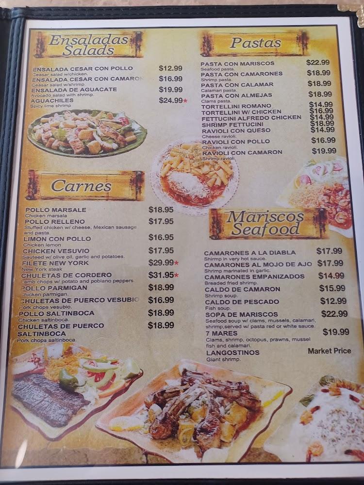 Los Langostinos Restaurant Menu image 1