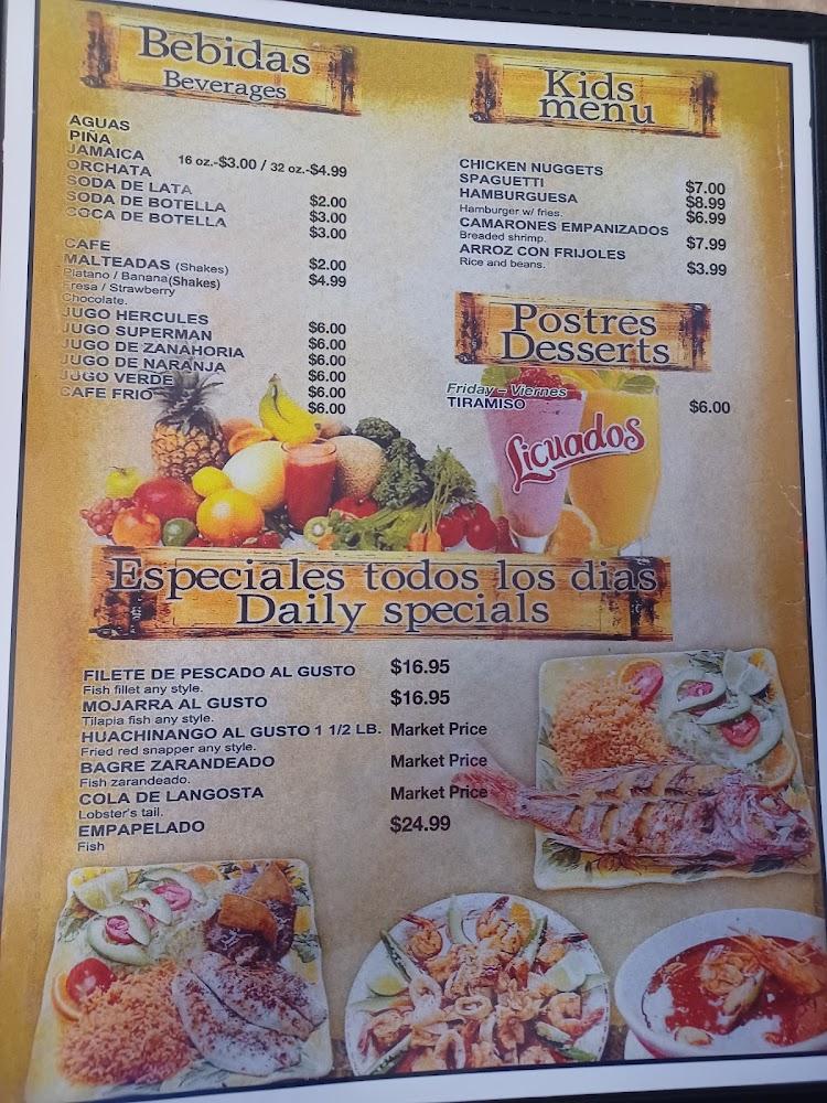 Los Langostinos Restaurant Menu image 2